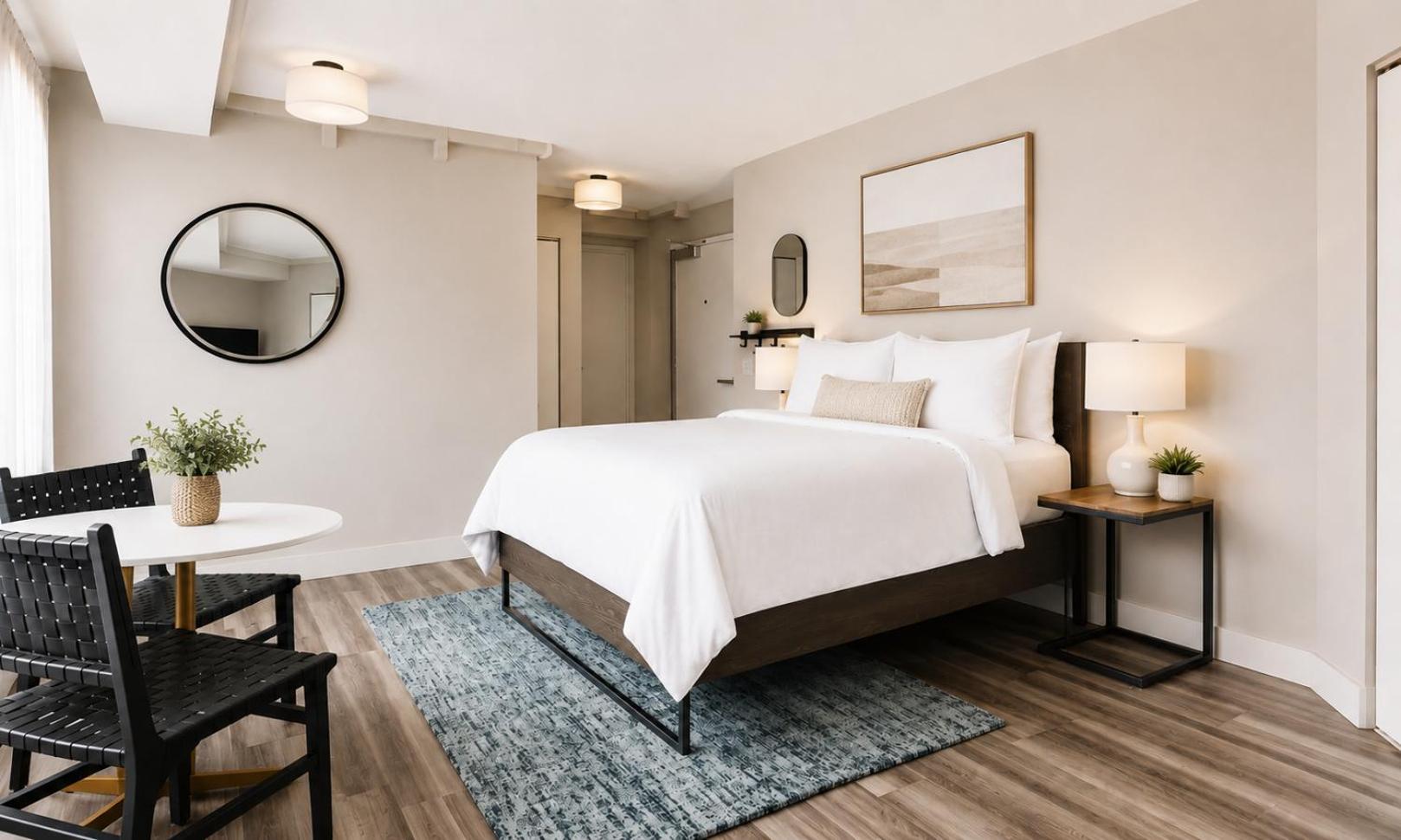 Classic Queen Studio with Terrace & Kitchenette